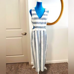 Grey & White L’atiste On the Boardwalk Jumper, size Large. Brand new with tags.